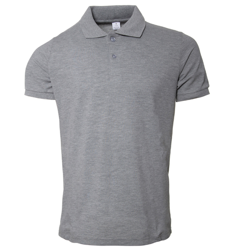 Men's Polo T-Shirt Gray
